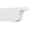 Ekena Millwork Standard Del Monte Architectural Grade PVC Rafter Tail, 5"W X 10"H X 24"L RFTP05X10X24DEL - alternate 1